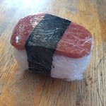 Pioneer Saloon - スパムむすび(税込$1.5)