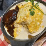 ラケル - 中はバターライス、なかは鉄板系だから熱々