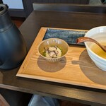 麺や ひでゆ㐂 - ミニ貝出汁茶漬け