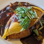 オムライス専門店 エグロン - ポークシチューオムライス