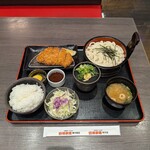 極楽湯東大阪店 お食事処 - 注文：十割そば御膳---税込1,550円