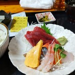 一穂 - お刺身定食　1000円
