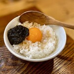 Ramen FeeL - 名古屋コーチン有明海苔佃煮ご飯480円