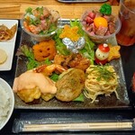 わ楽 - 和風クリスマスプレート定食
