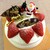 シュークレール - 料理写真:クリスマスケーキ白生クリーム４号