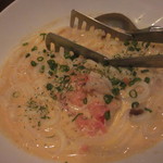 たべどころ絆 連 - うにうどん　777円