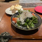 焼き鳥 八穴 - 池田産クレソンサラダ