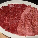 やきにく屋はやし Produce焼肉ジャンボ - ロースと亀の子