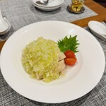 苦楽園中華 マルベリー - 淡路島の柔らか蒸し鶏
      (葱ソース)