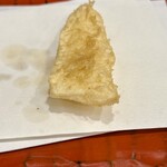 てんぷら銀座天亭 - 白いか（追加）