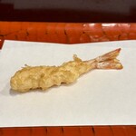 てんぷら銀座天亭 - 才巻き1本目