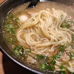 中華茶寮　帛龍 - 細ストレート麺