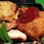 ペッパー - 201412  ペッパー  ★Bランチ（若鶏の和風辛子焼＆タコ入りクリームコロッケ）（860円）★ タコ入りクリームコロッケ など