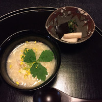 日本料理 幸庵 - 卵とカニの雑炊
                