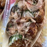 たこやき ラ・ポーズ - 関西風たこ焼き（ソース）　¥500