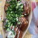 たこやき ラ・ポーズ - ねぎ塩マヨたこ焼き　¥500