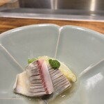 温石 - ヒラ鯵と白菜