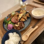 bird street + - ご飯とバゲット選べました！私はご飯少な目～