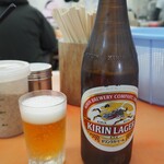 元祖ラーメン長浜家 - 瓶ビール