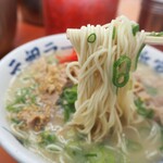 元祖ラーメン長浜家 - ラーメン（麺）
