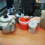 元祖ラーメン長浜家 - 味変アイテム