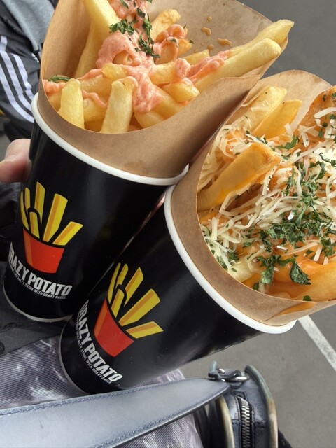 口コミ一覧 : CRAZY POTATO （クレイジーポテト） - 飛田給/揚げ物