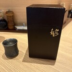 炭火手焼き鰻 堀忠 堺東店 - 熱燗です