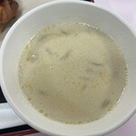辛酉会食堂 - 豆乳スープ