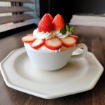 cafe しずく - 横からの図