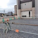 和cafe - 駐車場から見た風景