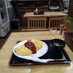 みちもり食堂 - オムライス　大盛