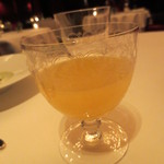 銀座 レカン - 妻はいつものようにグレープフルーツジュースでした。