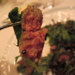 銀座 レカン - 中には素晴らしい味わいの仔牛のレバーが。