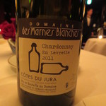 銀座 レカン - ジュラの白ワインがグルヌイユにぴったり。