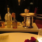 銀座 レカン - デザートの準備です。