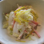 心地ダイニング奈々伊 - 白菜のサラダ