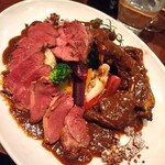 ワインバー マイアーレ - 鹿児島産真鴨のロースト猟師風煮込みソース