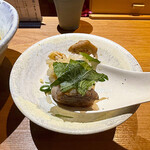 ジャパニーズ ラーメン 五感 - 大葉の風味もとても良いです