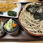 青葉 直利庵 - 天ざる大盛り