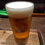 鳥茂 - 生ビール