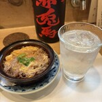 浜町 ふじ田 - 赤兎馬ソーダ割りで