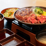 とろけるハンバーグ 福よし - 料理写真:単品料理 コンボ御膳