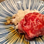 鳥茂 - 和牛内ももの冷製