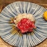 鳥茂 - 和牛内ももの冷製