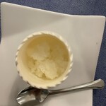 Perle - マイヤーレモンと紅茶のグラニテ