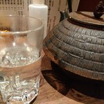 鳥茂 - 燗酒 南部鉄瓶 大那 純米 一合