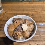 ラーメン フリーバーズ - ばら肉ごはん450円。