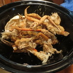 味暦あんべ - かに汁だけでも食べ応えあります♪