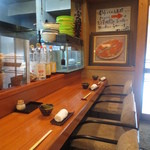 味暦あんべ - カウンター席