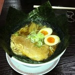 麺工房 きわみや - 味玉のりラーメン（2011/6/26）